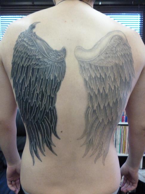翼 天使と悪魔 Real Tattoo Studio